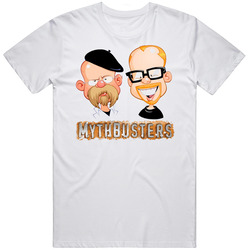Mythbusters Tv Show Mens Soft Cotton Tee T Shirt