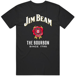 Jim Beam Bourbon Kentucky Alcohol Mens Soft Cotton Tee T Shirt