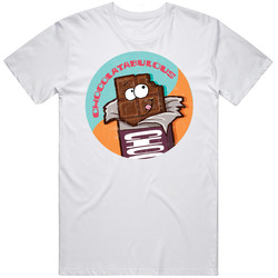 Chocolate Chocolatabulous Retro Scratch N Sniff Teacher Sticker Funny Novelty Mens Soft Cotton Tee T Shirt
