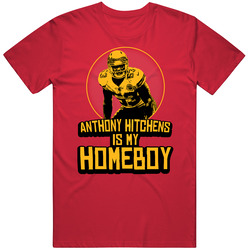 Anthony Hitchens Is My Homeboy Kansas City Football 2020 Mens Soft Cotton Tee T Shirt