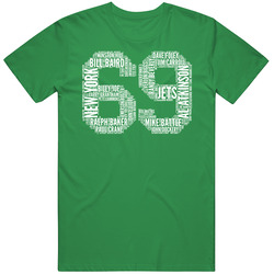 New York Nyj Football 1969 Superbowl Champions Team Roster Retro Sports Fan Mens Soft Cotton Tee T Shirt