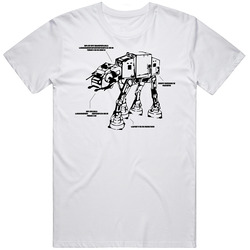 At At Walker Star Wars Graphic Mens Soft Cotton Tee T Shirt