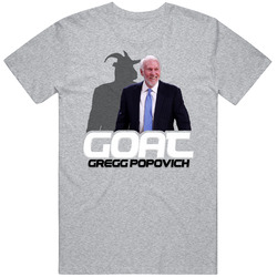 Gregg Popovich Basketball Coach Goat Mens Soft Cotton Tee T Shirt