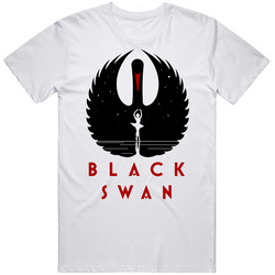 Black Swan Ballet Movie T Shirt Kunis Portman Mens Soft Cotton Tee T Shirt