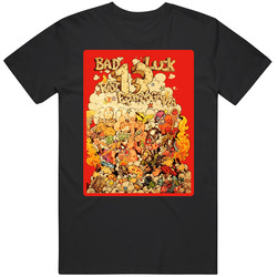 Bad Luck 13 Riot Extravaganza Music Hardcore Punk Mens Soft Cotton Tee T Shirt