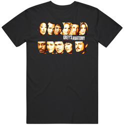Grey's Anatomy Tv Show Mens Soft Cotton Tee T Shirt