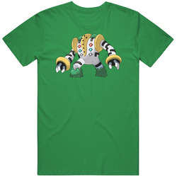 Regigigas Pokemon Pig In Vintage Merch Irish Green Unisex Mens Soft Cotton Tee T Shirt