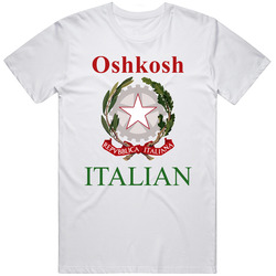 Oshkosh Italian Custom Mens Soft Cotton Tee T Shirt