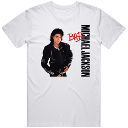 Bad Michael Jackson Unisex Classic Mens Soft Cotton Tee T Shirt