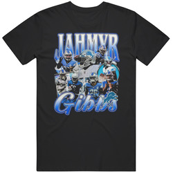 Vintage 90s Graphic Style Jahmyr Gibbs Mens Soft Cotton Tee T Shirt