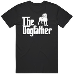 Affenpinscher Custom Dog Breed The Dogfather Black Mens Soft Cotton Tee T Shirt