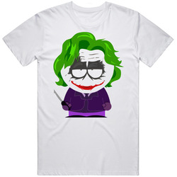 South Park Style Joker Parody Mens Soft Cotton Tee T Shirt