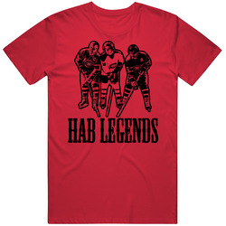 Bernie Geoffrion Guy Lafleur Maurice Richard Mens Soft Cotton Tee T Shirt