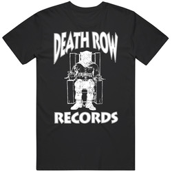 Death Row Records Popular Record Label Music Fan Mens Soft Cotton Tee T Shirt