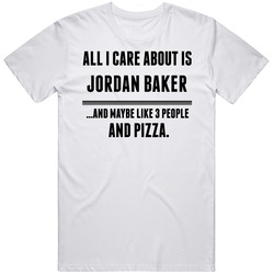 Jordan Baker All I Care About Is Favorite Literary Character Mens Soft Cotton Tee T Shirt