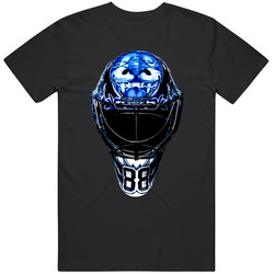 Andrei Vasilevskiy Helmet Tampa Bay Hockey Goalie Fan Mens Soft Cotton Tee T Shirt