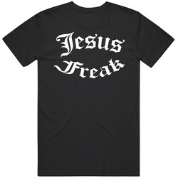 Jesus Freak Religious Christian Love God Mens Soft Cotton Tee T Shirt