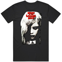 Zombie Movie Night Of The Living Dead Mens Soft Cotton Tee T Shirt