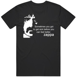 Frank Zappa Quote Mens Soft Cotton Tee T Shirt