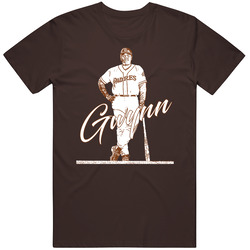 Tony Gwynn Legendary San Diego Baseball Player Fan Mens Soft Cotton Tee T Shirt