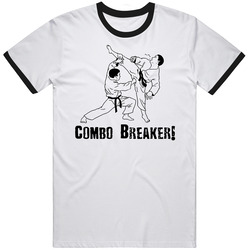 Combo Breaker Martial Arts Funny Mens Soft Cotton Tee T Shirt