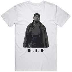 Rest In Peace Omar The Wire Tv Show Mens Soft Cotton Tee T Shirt