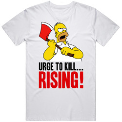 Homer Simpson The Simpsons Mens Soft Cotton Tee T Shirt