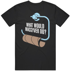 Macgyver Mens Soft Cotton Tee T Shirt