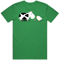 Funny Egg Mens Soft Cotton Tee T Shirt