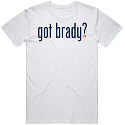 Got Tom Brady Logo Denver Football Fan Mens Soft Cotton Tee T Shirt