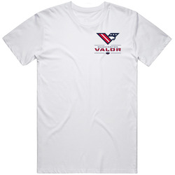 Washington Valor Arena Football League Chest Emblem Team Sports Fan Logo Mens Soft Cotton Tee T Shirt