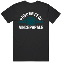 Property Of Vince Papale Invincible Movie Fan Mens Soft Cotton Tee T Shirt