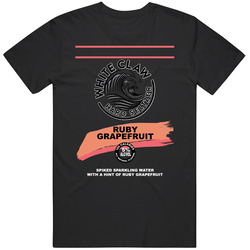 White Claww Ruby Grapefruit Hard Seltzer Halloween Costume Mens Soft Cotton Tee T Shirt
