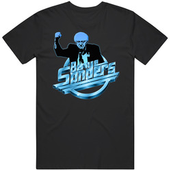Bernie Sanders The Strokes Mashup Logo Mens Soft Cotton Tee T Shirt