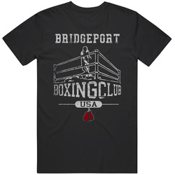 Bridgeport Boxing Club Gym Mens Soft Cotton Tee T Shirt