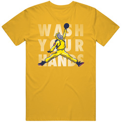 Wash Your Hands Basketball Trending Mens Soft Cotton Tee T Shirt