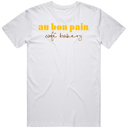 Au Bon Pain Favourite Food Mens Soft Cotton Tee T Shirt
