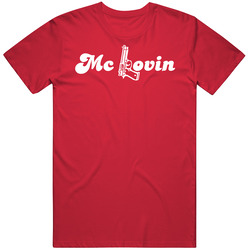 Super Bad Movie Mc Lovin Funny Mens Soft Cotton Tee T Shirt
