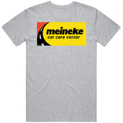 Meineke Automobile Car Truck Motorcycle Auto Parts Cool Distressed Style Brand Logo Emblem Mens Soft Cotton Tee T Shirt
