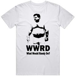 What Would Randy Do Mens Soft Cotton Tee T Shirt
