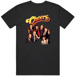 Men's Cheers Retro 90s Tv Show Mens Soft Cotton Tee T Shirt