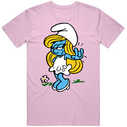 Coolio Smurfette Cartoon Classic Unisex Classic Mens Soft Cotton Tee T Shirt