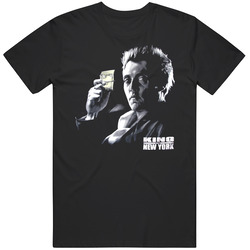 Frank White King Of New York Movie Graphic Black Tee Unisex Film Merch Mens Soft Cotton Tee T Shirt