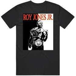 Roy Jones Jr Champion Boxing Legend Mens Soft Cotton Tee T Shirt