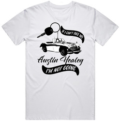 1958 Austin Healey Sprite Mk1 An5 Cant Take My Car Im Not Going Driving Enthusiast Mens Soft Cotton Tee T Shirt