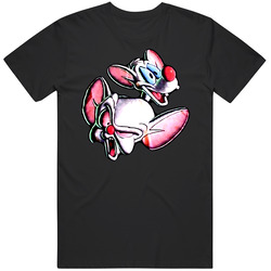 Pinky And The Brain Cartoon Unisex Classic Mens Soft Cotton Tee T Shirt