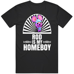 Rod Is My Homeboy Animal Crossing New Horizons Character Video Game Fan Mens Soft Cotton Tee T Shirt