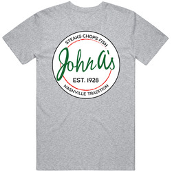 John A's Nashville Tennessee Top Restaurants Food Fan Lover Foodie Mens Soft Cotton Tee T Shirt