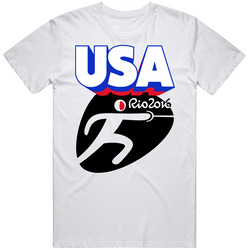 Usa American Fencing Team Summer Rio 2016 Olympic Games Mens Soft Cotton Tee T Shirt
