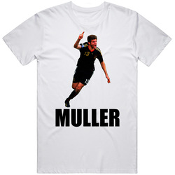 Thomas Muller Bayern Munich Germany Soccer Mens Soft Cotton Tee T Shirt